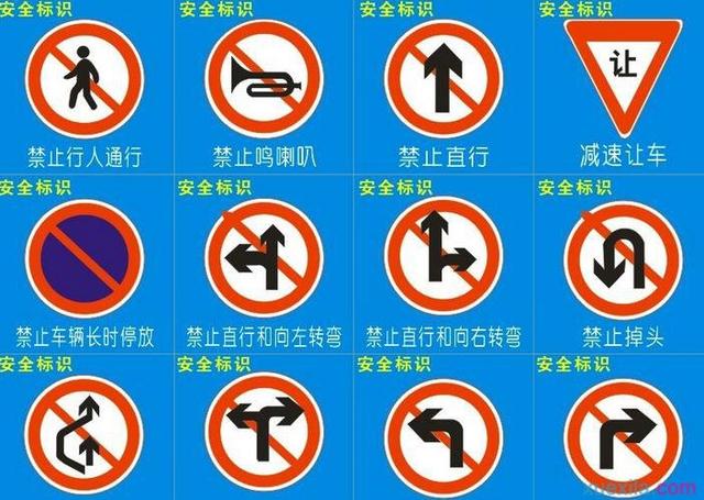看清信號(hào)燈、標(biāo)牌與標(biāo)線