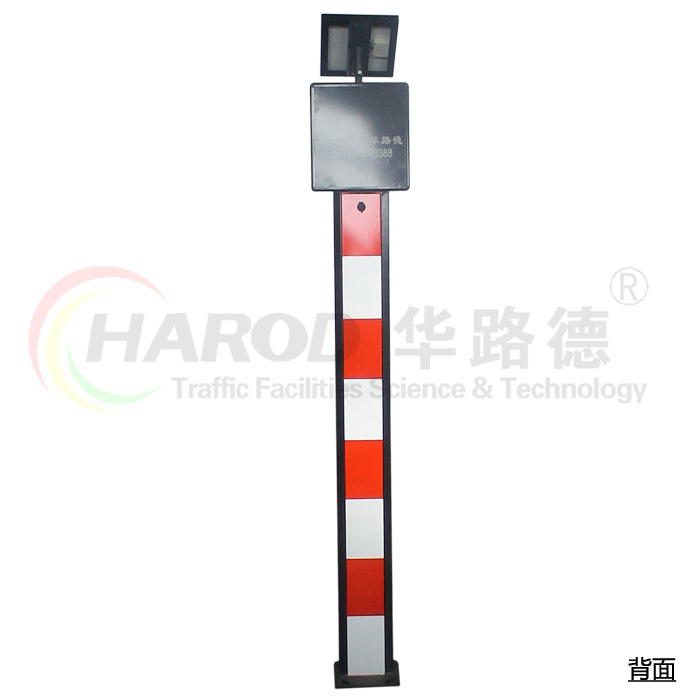 太陽(yáng)能警示柱-背面