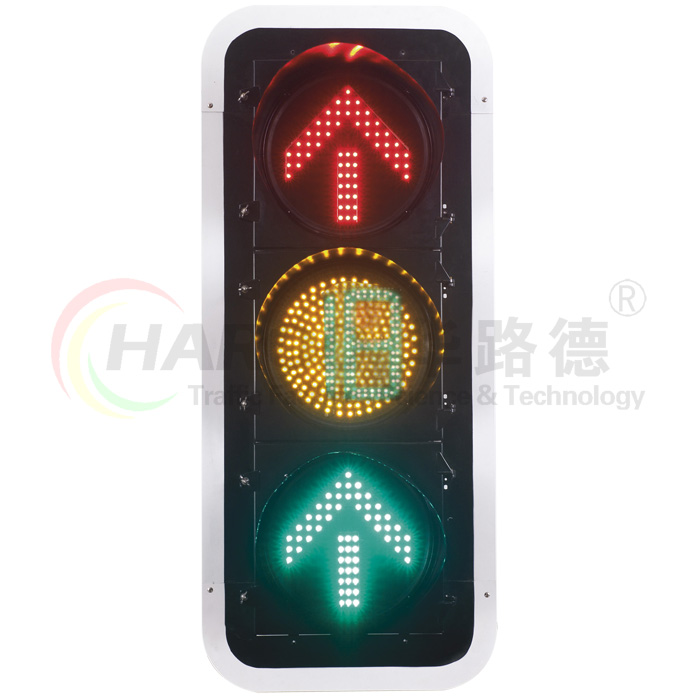 方向指示燈(黃滿盤帶數顯)
