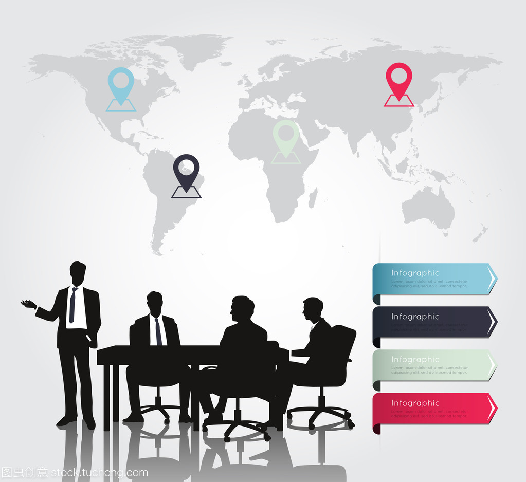 商務(wù)會(huì)議與現(xiàn)代信息圖表 信息咨詢領(lǐng)域的效率革命